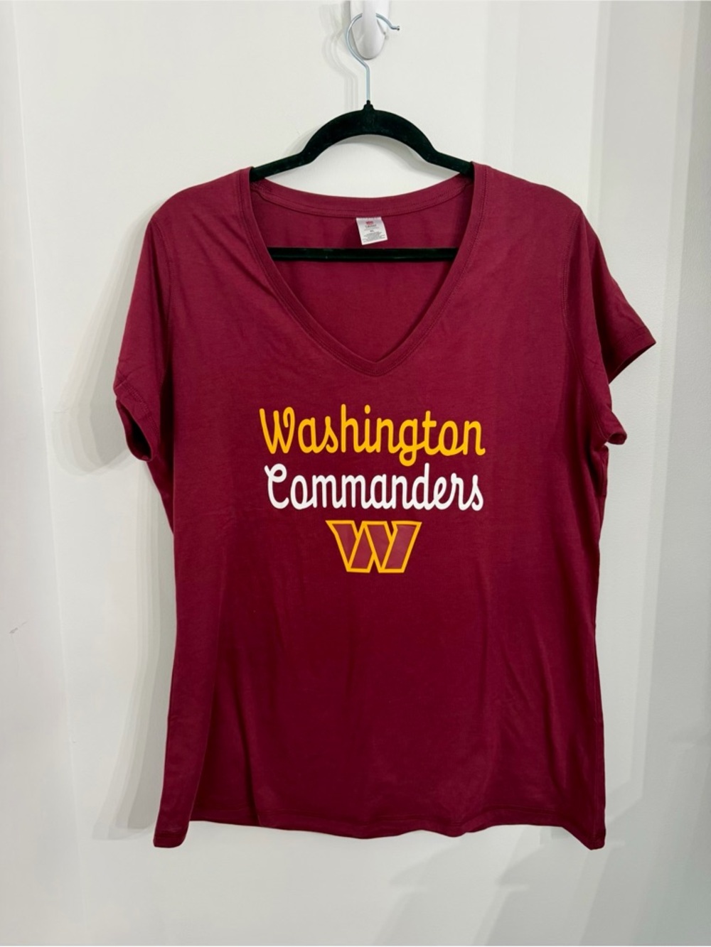 Washington Commanders Women's V-Neck Tee